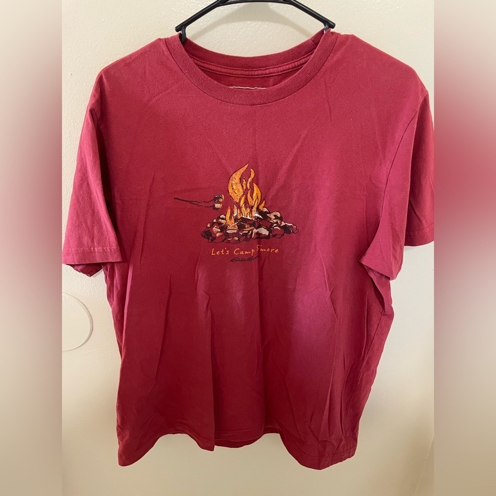 ✨2 For $6 Eddie Bauer Short Sleeve Tshirt Size M #B1